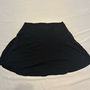 Offline Aerie Black Crossover skirt  Size L Skirt